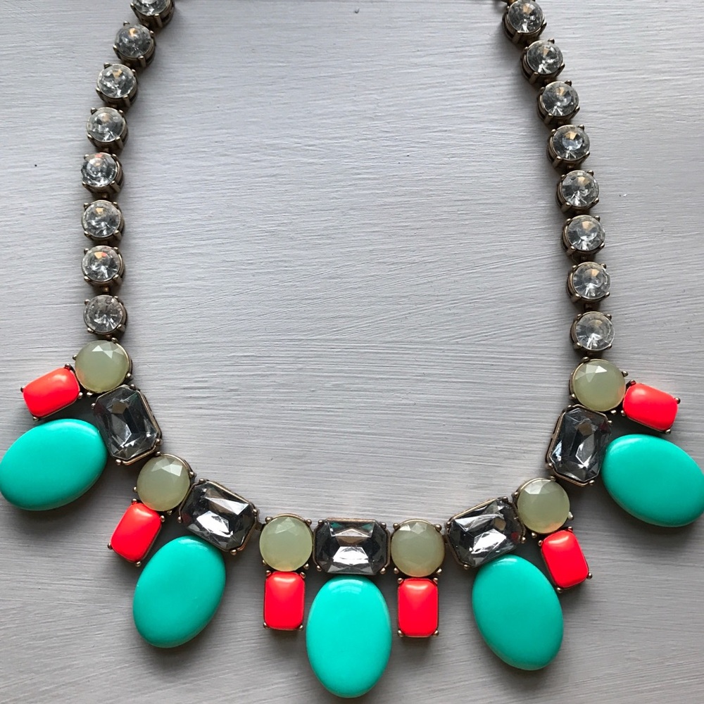 JCrew Turquoise & Coral Necklace **FLASH SALE**